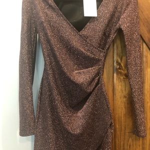 Mini sparkly dress